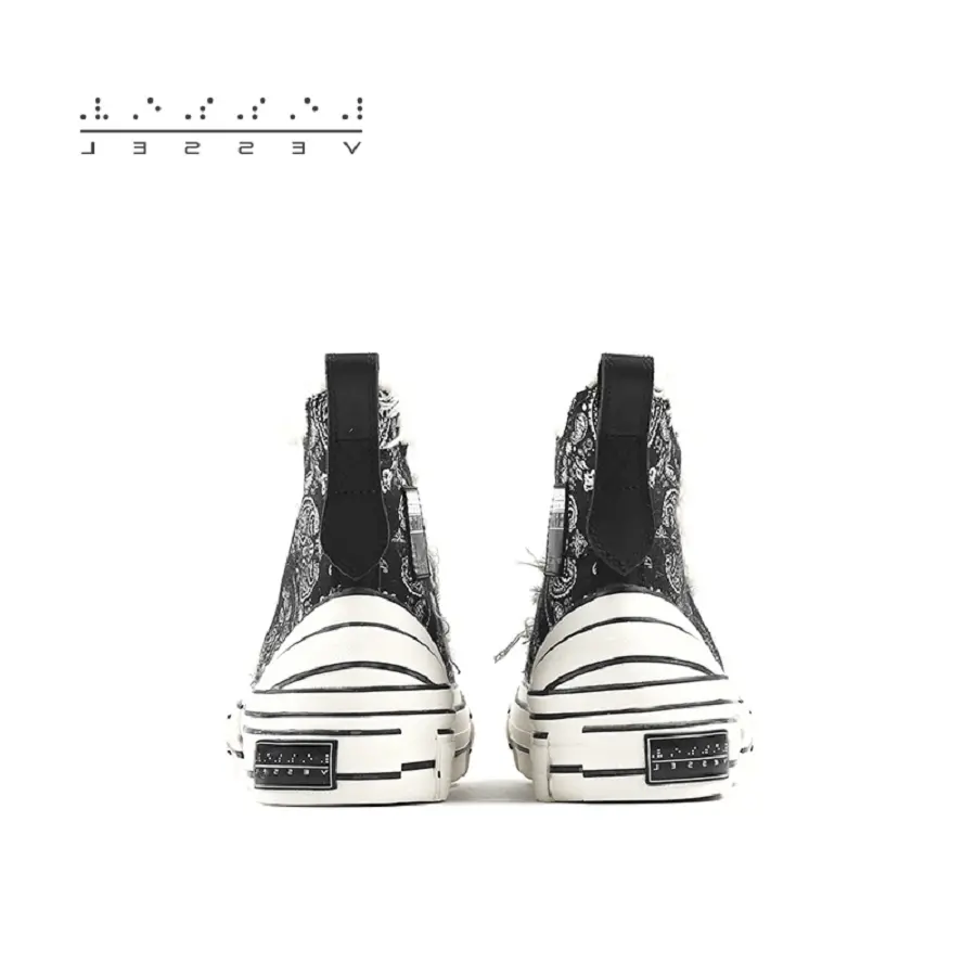 Giày XVESSEL G.O.P. Highs Paisley Black F19X008YB - Ảnh 4