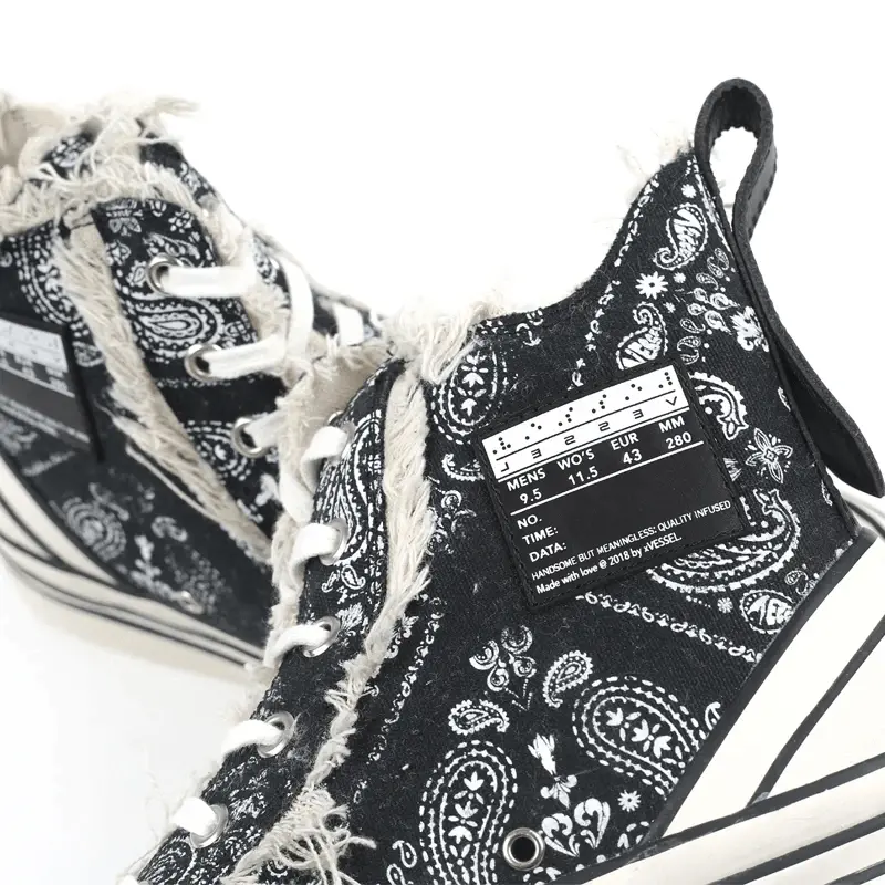 Giày XVESSEL G.O.P. Highs Paisley - Ảnh 4