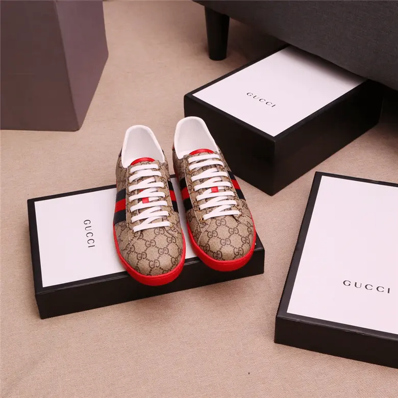Giày Gucci Ace GG Supreme 'Beige' 429445-96G50-9767 - Ảnh 3
