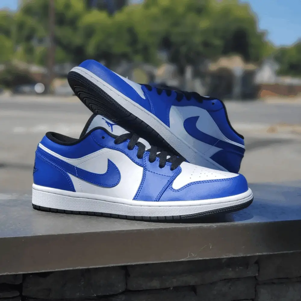 Giày Nike Air Jordan 1 Low Game Royal 553558-124 - Ảnh 4