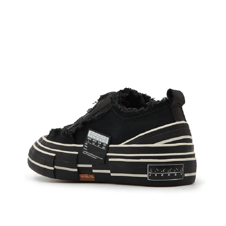 Giày XVESSEL G.O.P. Lows for Yohji Yamamoto All Black - Ảnh 6