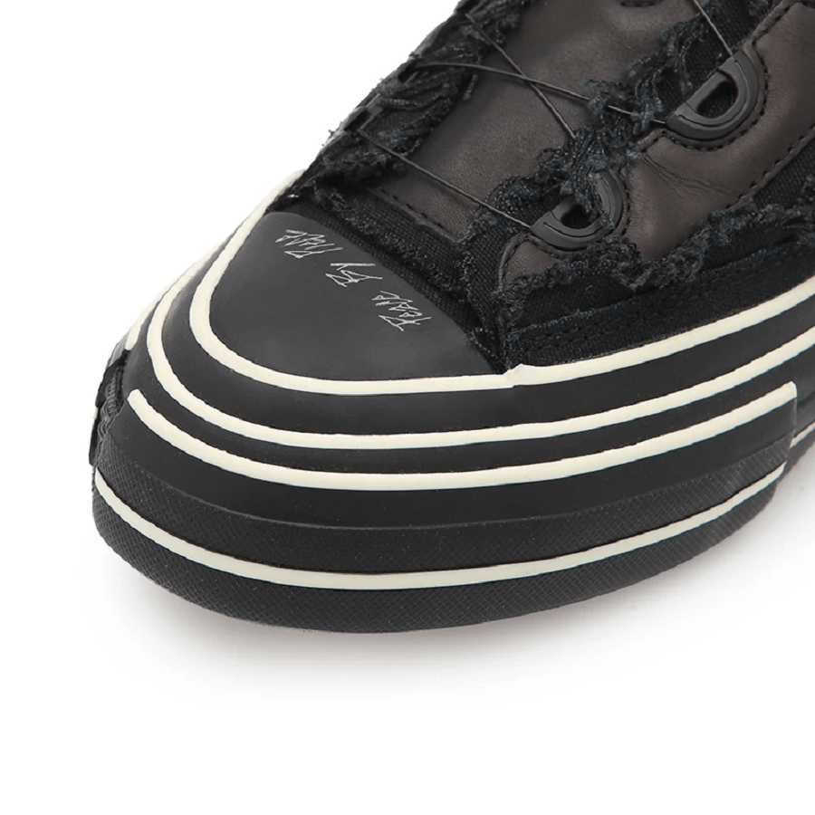 Giày XVESSEL G.O.P. Lows for Yohji Yamamoto All Black - Ảnh 5