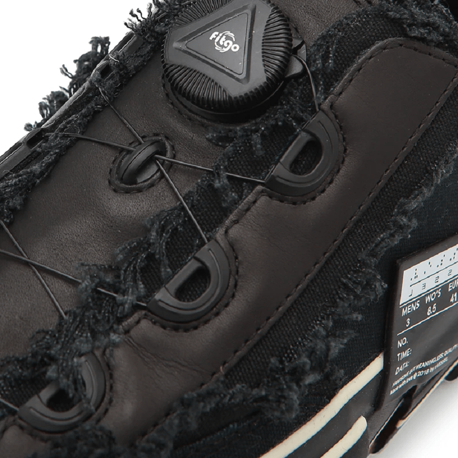 Giày XVESSEL G.O.P. Lows for Yohji Yamamoto All Black - Ảnh 4