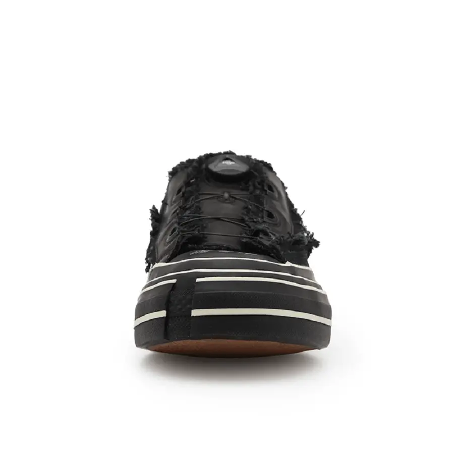Giày XVESSEL G.O.P. Lows for Yohji Yamamoto All Black - Ảnh 8