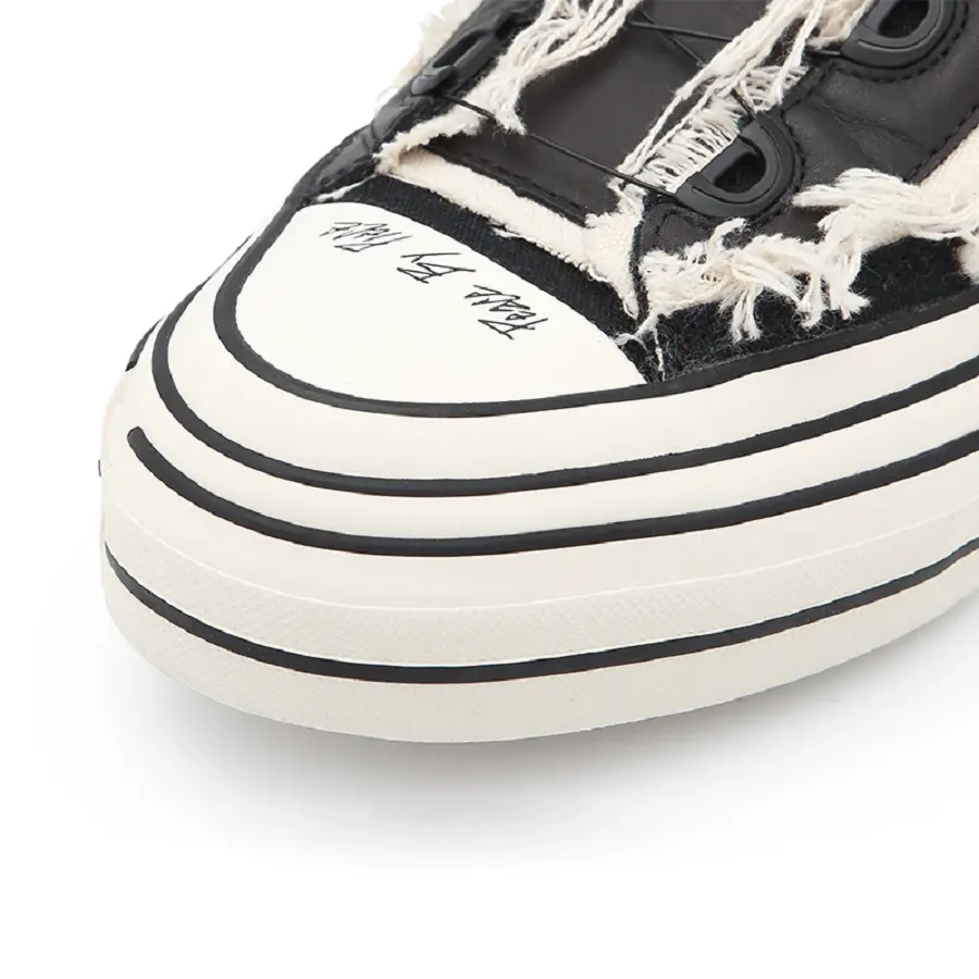 Giày XVESSEL G.O.P. Lows for Yohji Yamamoto O.G. Black HN-E15-056-1 - Ảnh 3