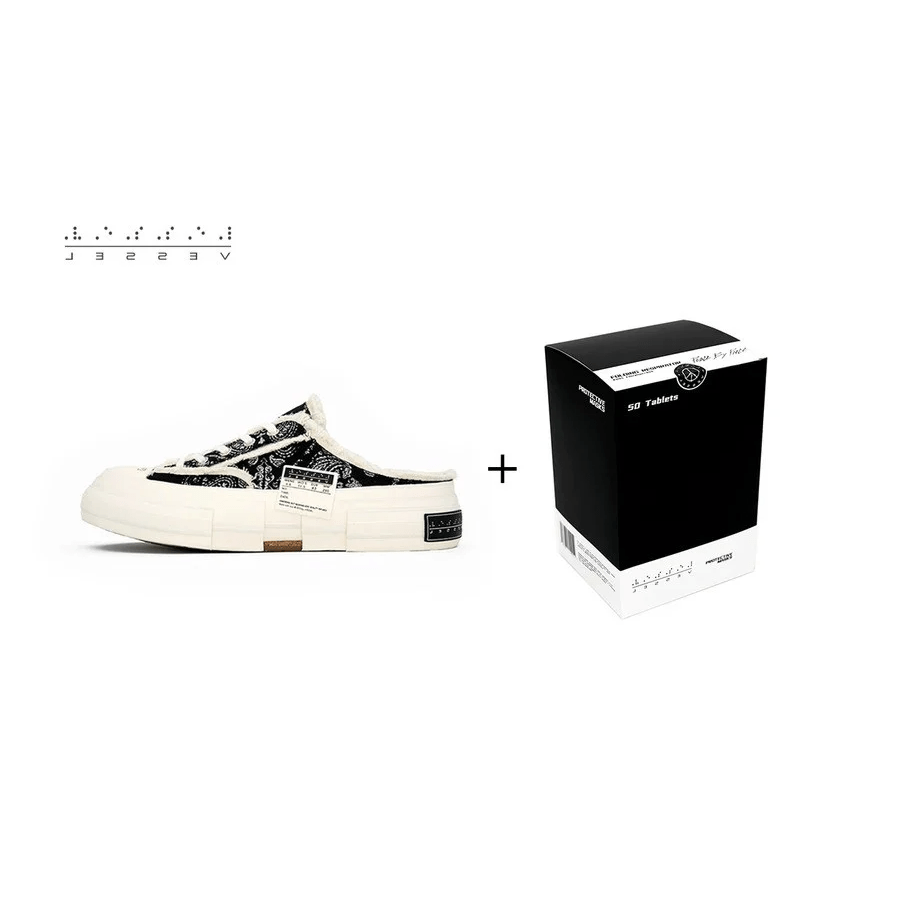 Giày XVESSEL G.O.P. Lows Paisley S20X009YGH - Ảnh 4