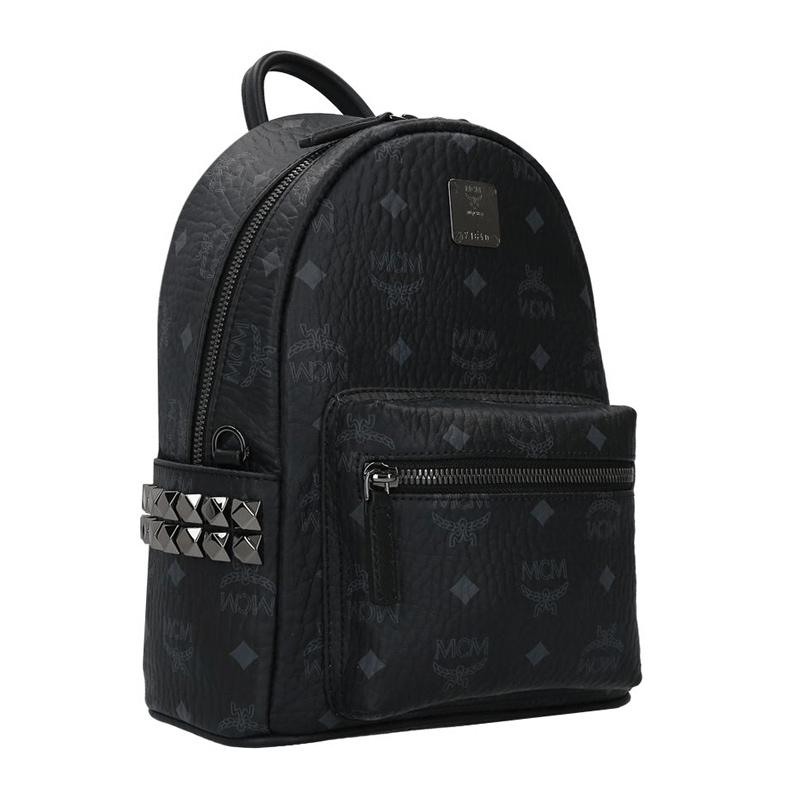 Balo MCM Stark Side Studs Backpack in Visetos MMKAAVE10BK001 - Ảnh 4