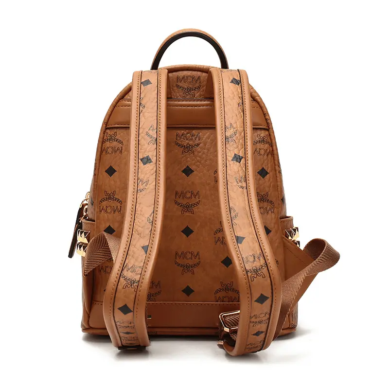 Balo MCM Stark Side Studs Backpack in Visetos MMKAAVE10CO001 - Ảnh 4