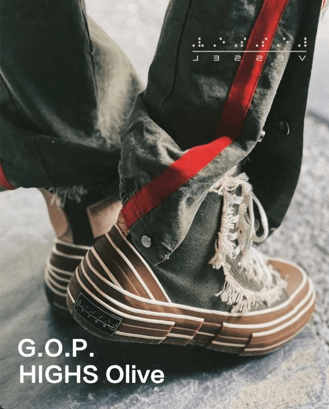 Giày Xvessel G.O.P. Highs Olive - Ảnh 5