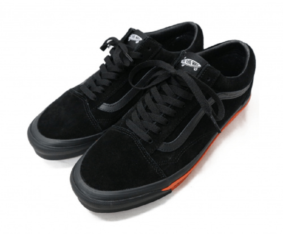 Giày Vans WTAPS x Old Skool LX 'Black Orange' VN0A4P3X20E - Ảnh 7