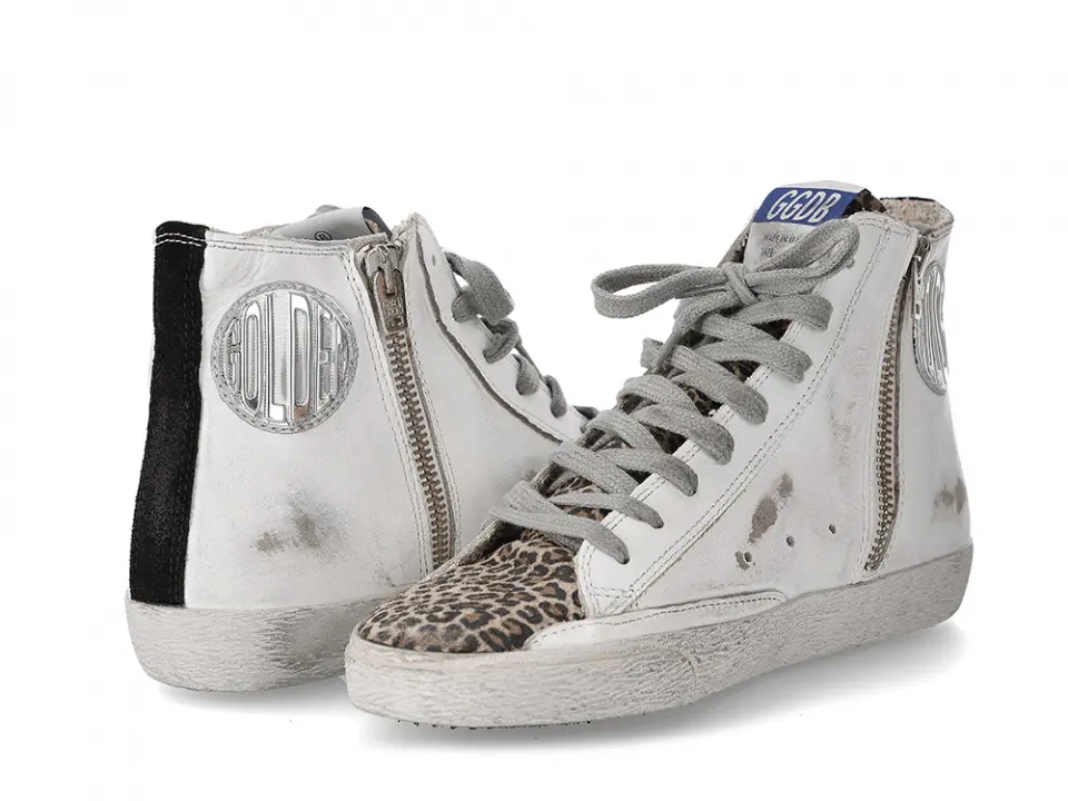 Giày Golden Goose Francy White Glitter GWF00113-F000255-10258 - Ảnh 5
