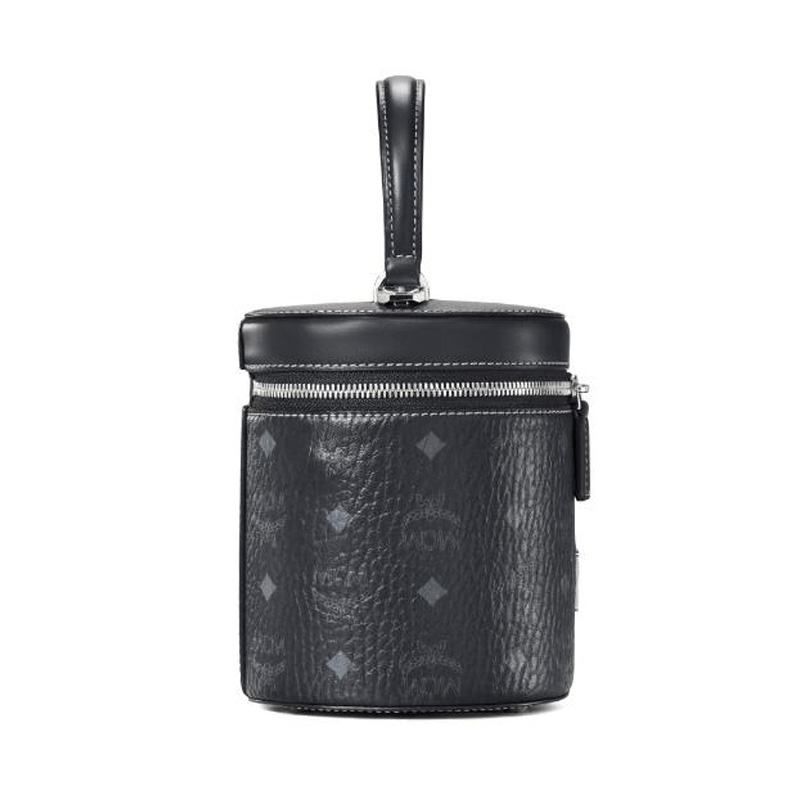 Túi MCM Cylinder Crossbody In Visetos 'Black' MWRAACG01BK001 - Ảnh 3