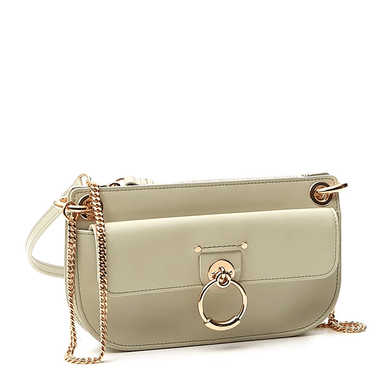 Túi Chloe Borsa Tess Mini In 'Green' CHC20AP044A3738A - Ảnh 4