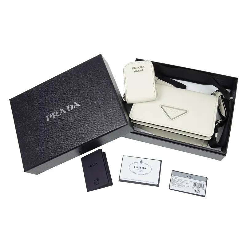 Túi Prada Pedro Saffiano Leather Mini Bag 1BD278-2EVU-F01Z9 - Ảnh 4