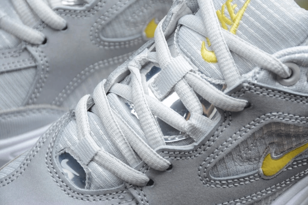 Giày Nike Wmns M2K Tekno 'Pure Platinum Dynamic Yellow' CN0153-001 - Ảnh 3