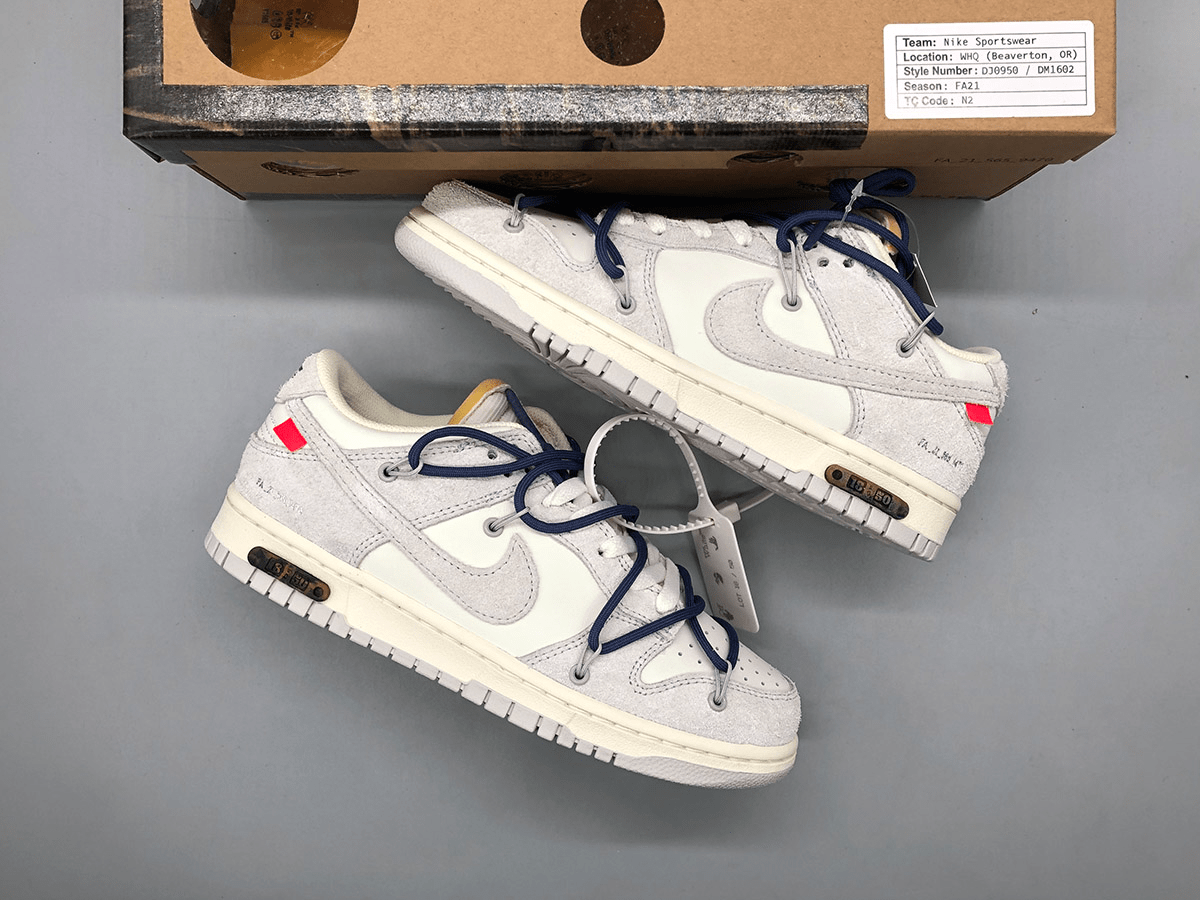 Giày Nike Off-White x Dunk Low 'Dear Summer 18 of 50' DJ0950-112 - Ảnh 3