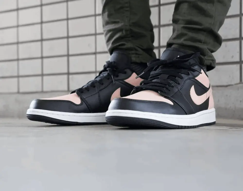 Giày Nike Air Jordan 1 Low 'Crimson Tint' 553558-034 - Ảnh 6