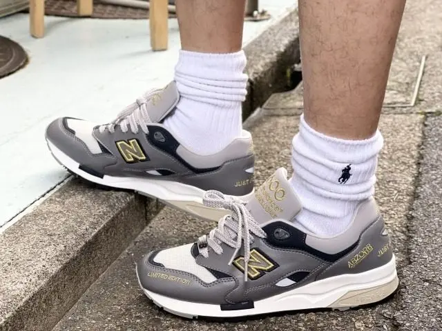 Giày New Balance 1600 'Grey' Lifestyle Shoes CM1600LE - Ảnh 4