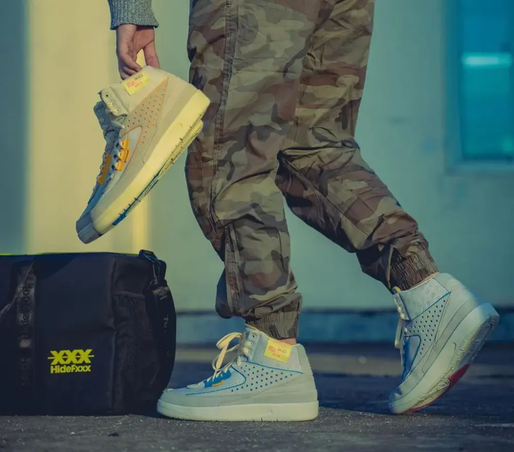 Alternative view of Giày Nike Air Jordan 2 x Union Retro SP 'Grey Fog' DN3802-001
