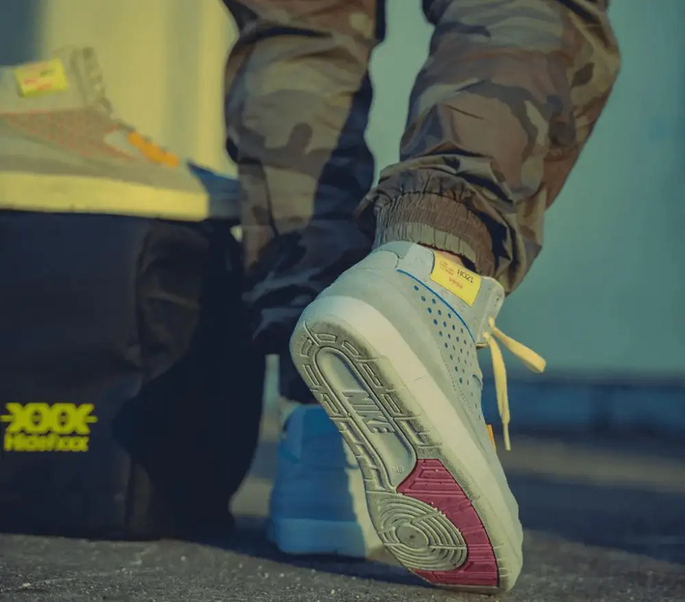 Giày Nike Air Jordan 2 x Union Retro SP 'Grey Fog' DN3802-001 - Ảnh 3