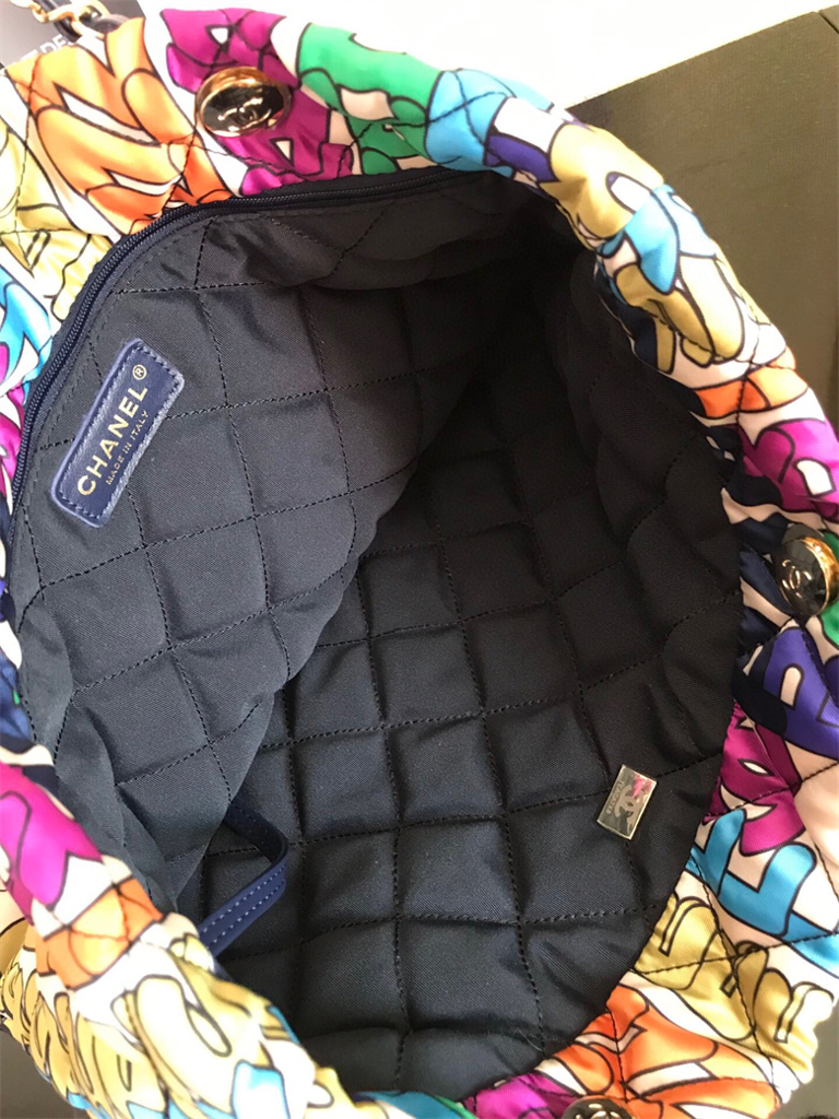 Túi Chanel Printed Fabric Metal 'Multicolor' AS2896-B06996-NF993 - Ảnh 5