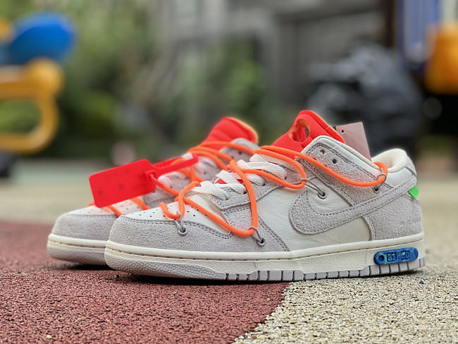 Giày Nike Off-White x Dunk Low 'Lot 31 of 50' DJ0950-116 - Ảnh 5