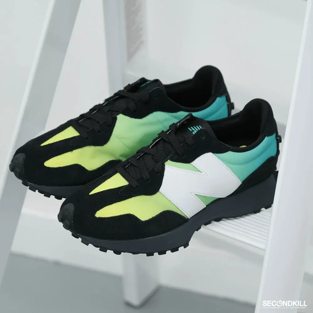 Alternative view of Giày New Balance 327 'Summer Jade Black' MS327SA