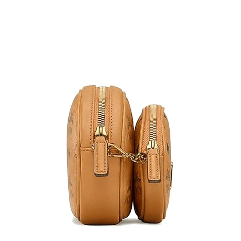 Túi MCM Essential Pouch Original Cognac MWRBSSE01CO001 - Ảnh 4