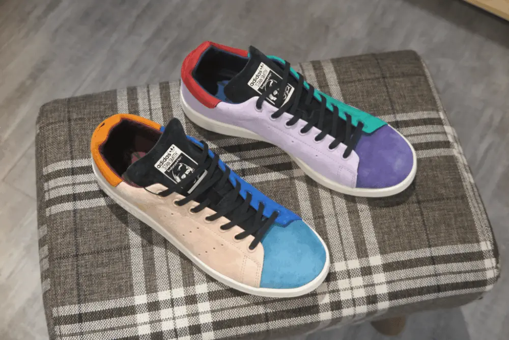 Alternative view of GIày Adidas Stan Smith Recon 'Pink Lush Blue' EF4974
