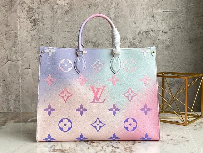 Túi Louis Vuitton OnTheGo GM 'Sunrise Pastel' M46076 - Ảnh 3