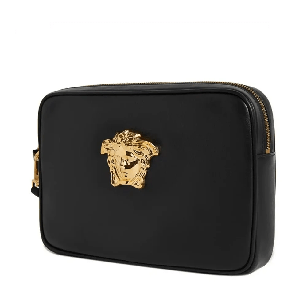 Túi Versace Medusa Plaque Clutch Bag 'Black Gold' DP88507-DVT8ME-1B00V - Ảnh 4