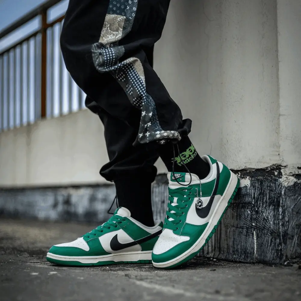 Giày Nike Dunk Low Retro SE Jackpot 'Malachite' DR9654-100 - Ảnh 8