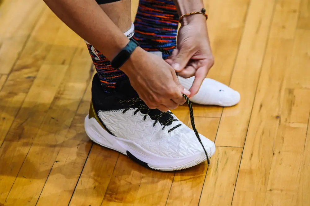 Giày Under Armour HOVR Havoc 5 Clone 'White Black' 3025605-100 - Ảnh 4