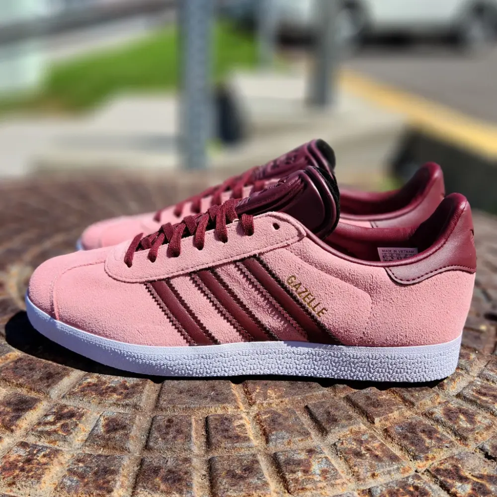 Giày Adidas Gazelle 'Super Pop Pink Shadow Red' H06394 - Ảnh 3
