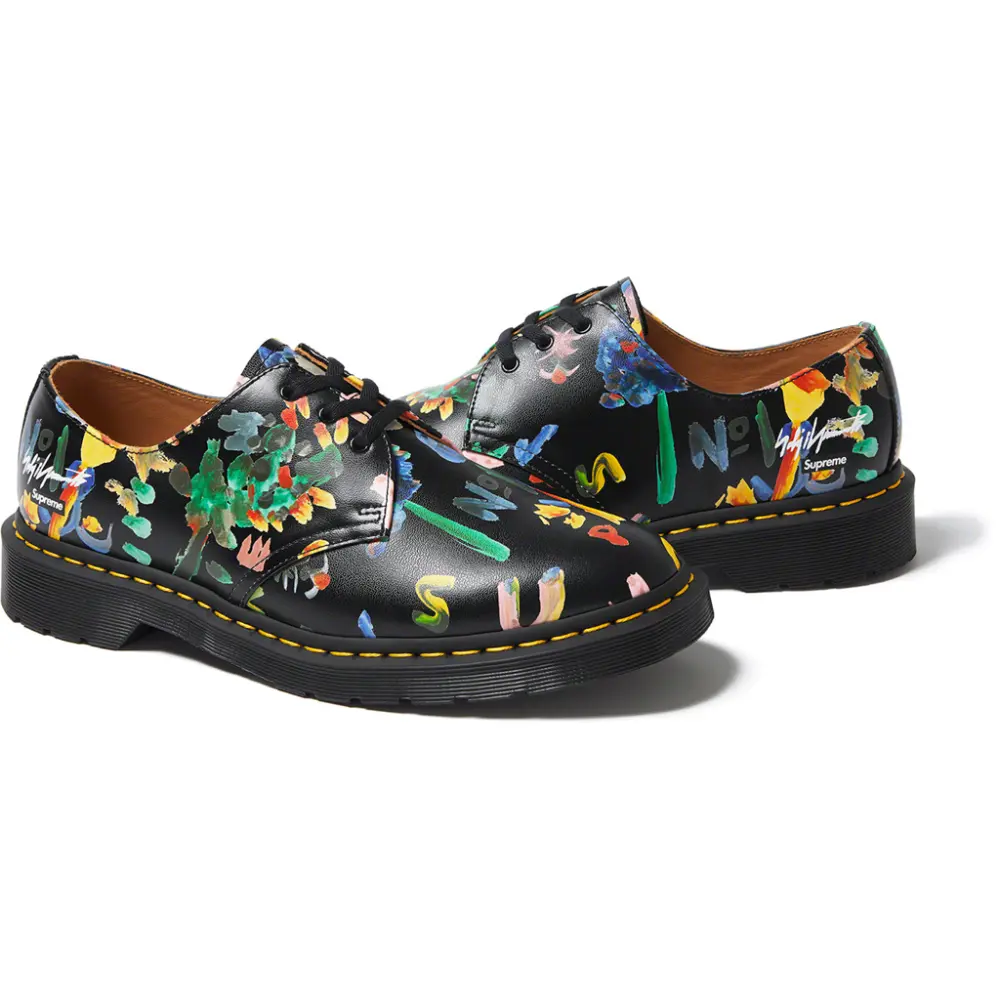 Giày Dr Martens 1461 'Supreme Yohji Yamamoto Black' 34944 - Ảnh 5