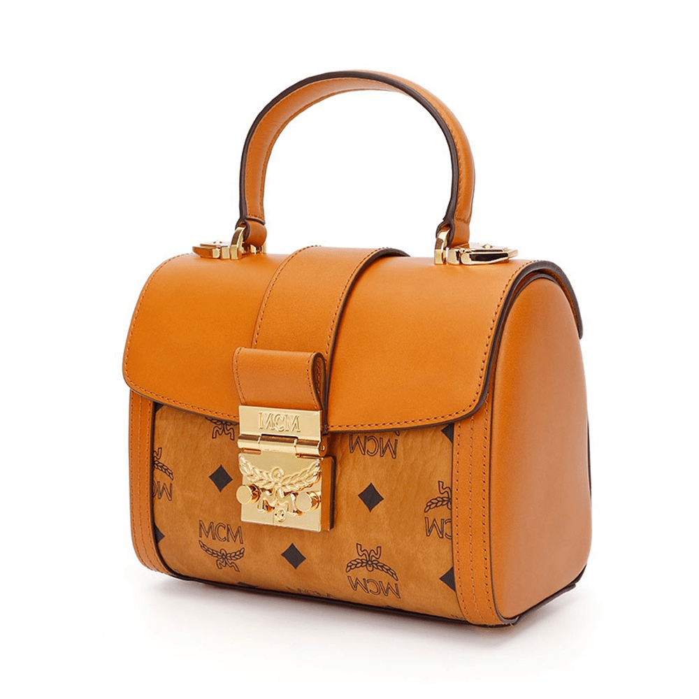 Túi MCM Ladies Tracy Cognac Satchel 'Orange' MWEBSXT02CO - Ảnh 3