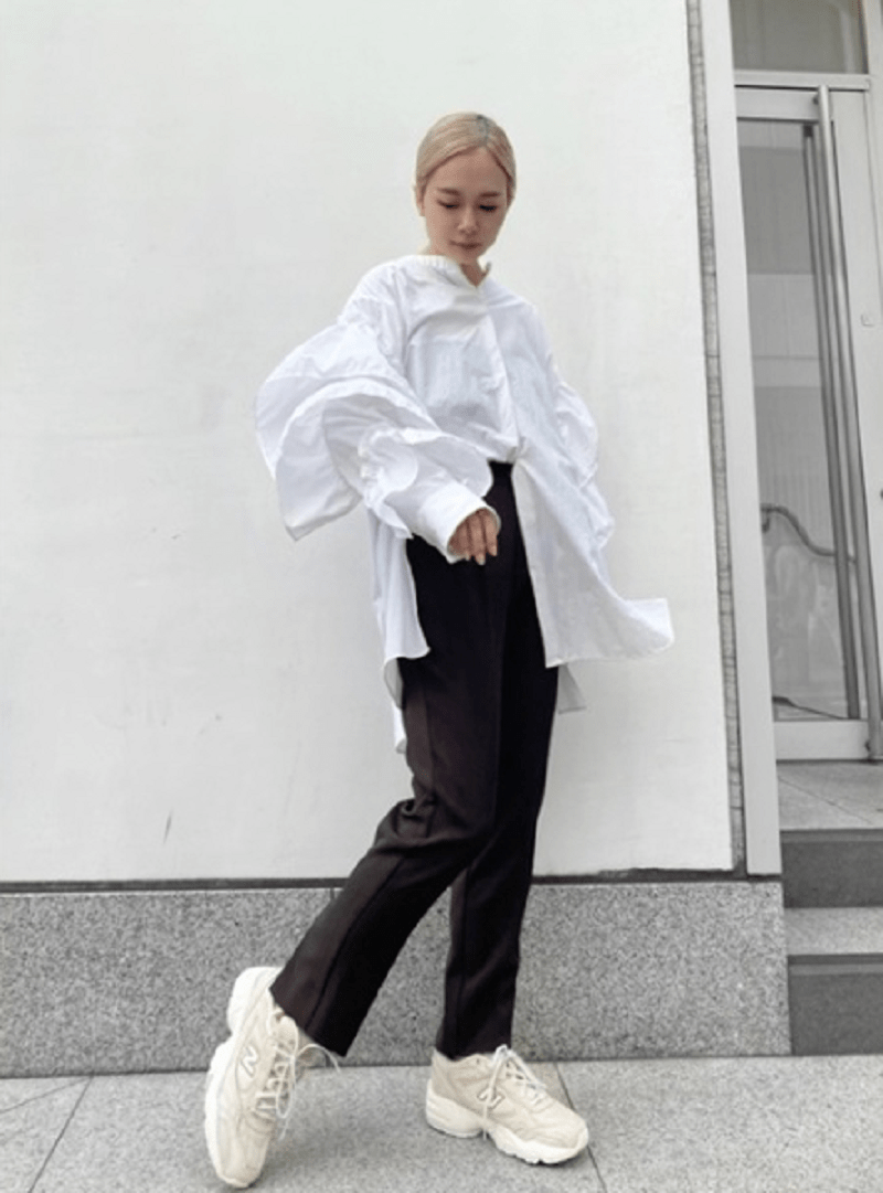 Giày New Balance 452 'Beige Calm Taupe' WX452RM - Ảnh 4