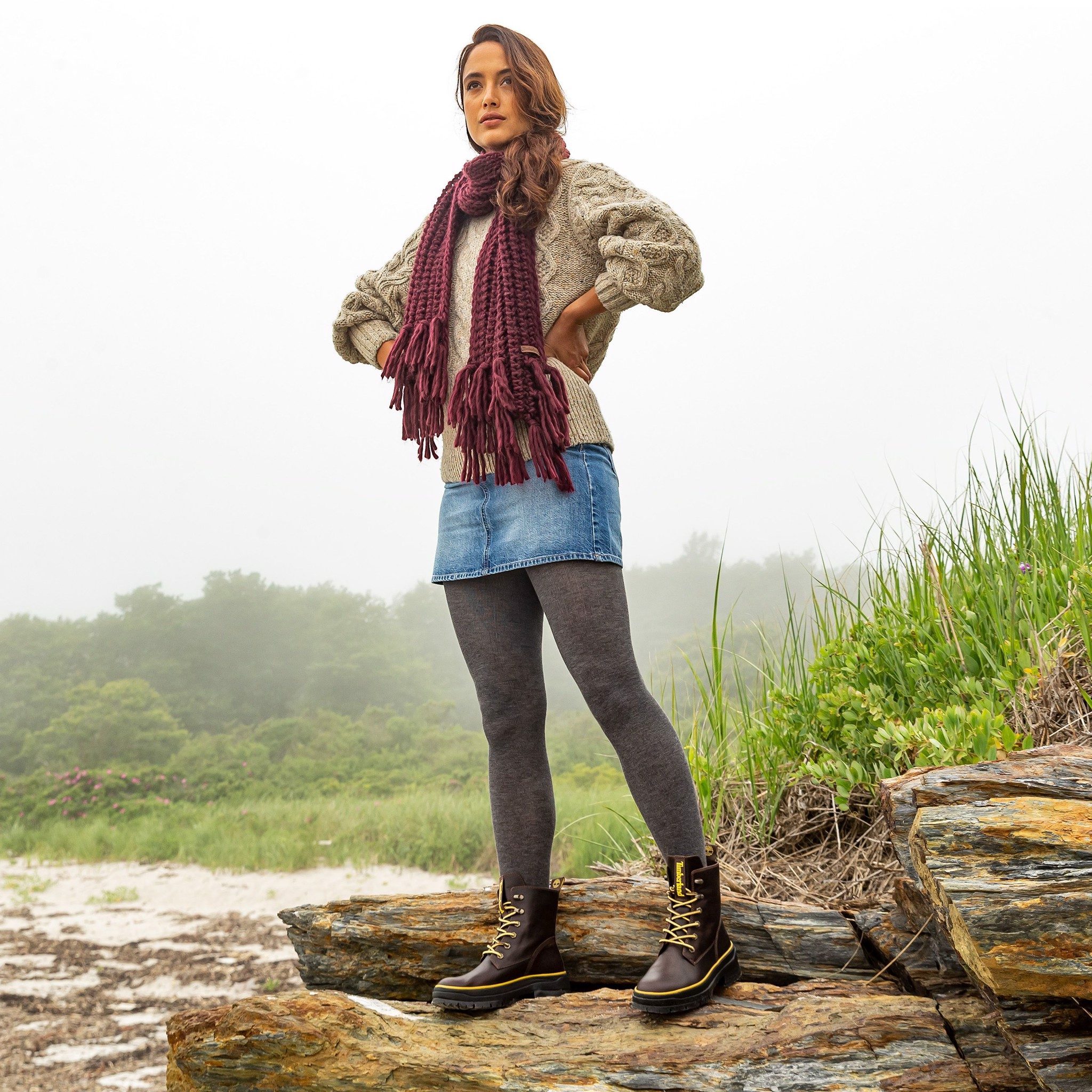 Giày Timberland Malynn EK+ Waterproof Lace-Up Boots TB0A2D6W-201 - Ảnh 2