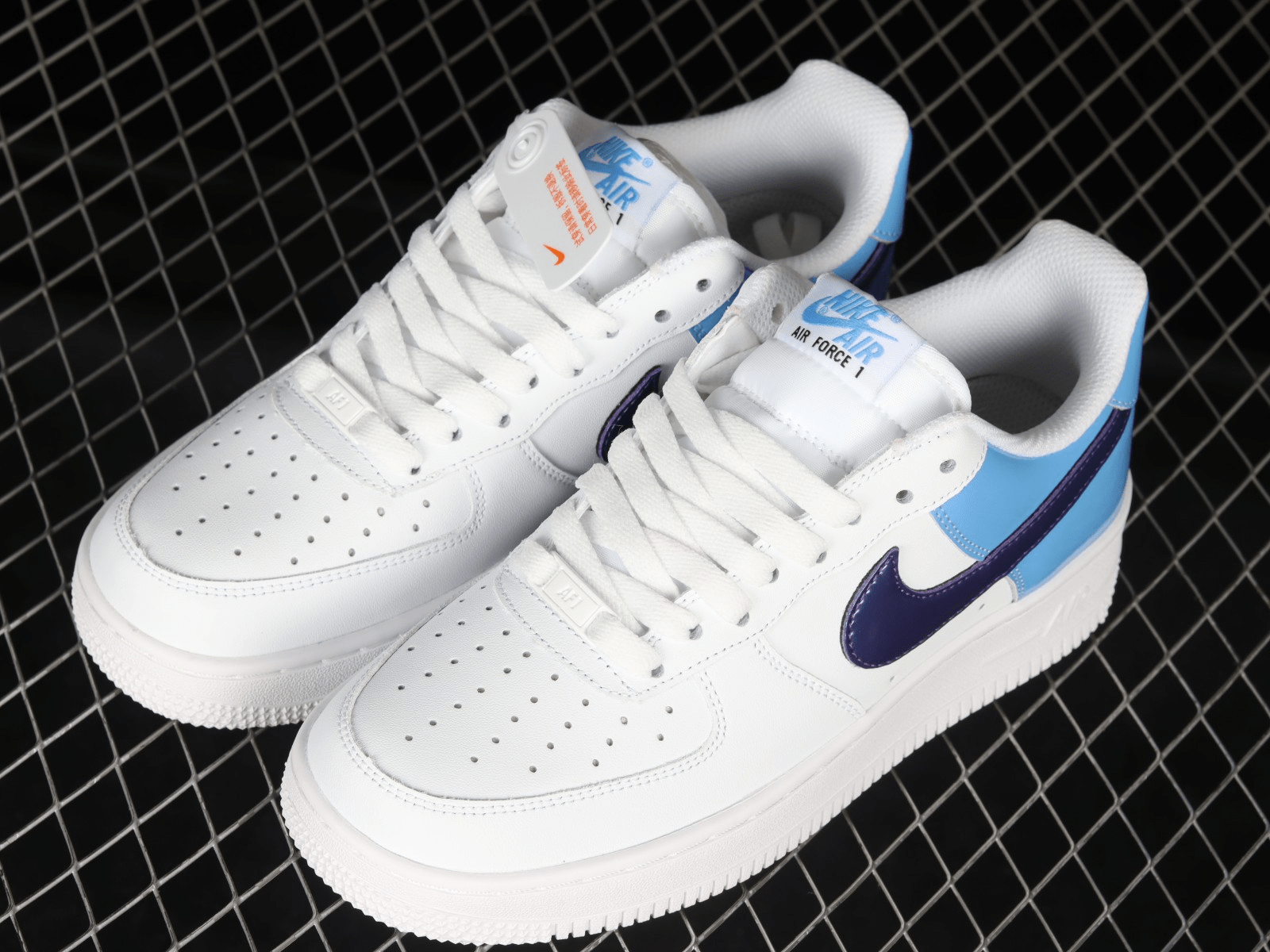 Giày Nike Air Force 1 Low 'White Blue' DJ9942-400 - Ảnh 2