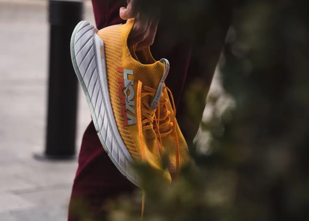 Alternative view of Giày Hoka Carbon X3 Bright Orange 1123193-RYCM