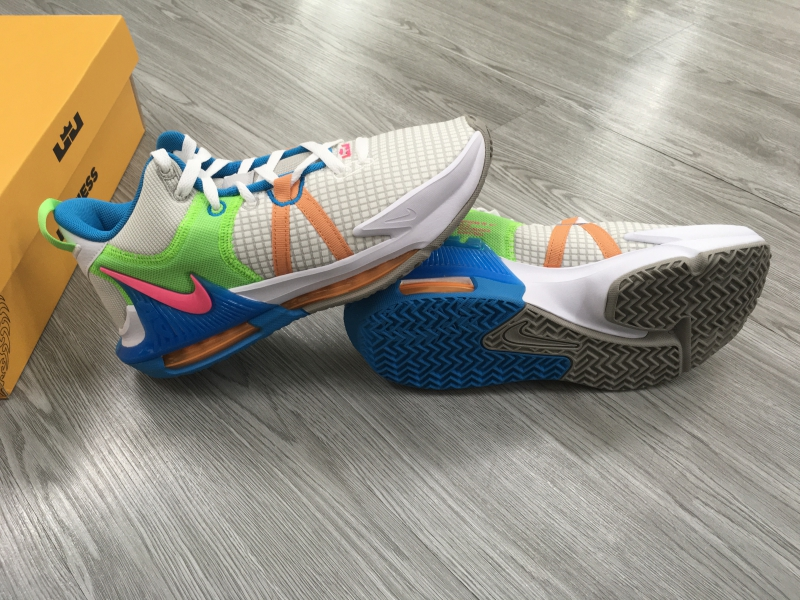 Giày Nike LeBron Witness 7 ‘Grey Fog’ DM1122-003 - Ảnh 3