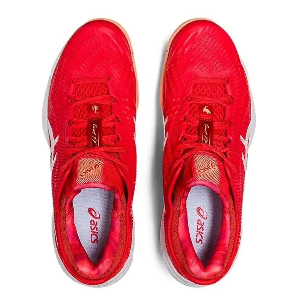 Giày Tennis Asics Court FF 3 Fiery 'Red White' 1041A363.961 - Ảnh 4