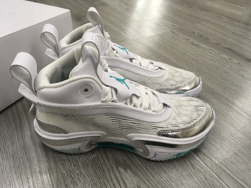 Alternative view of Giày Nike Air Jordan 36 GS 'Guo Ailun Jade' DQ4461-130