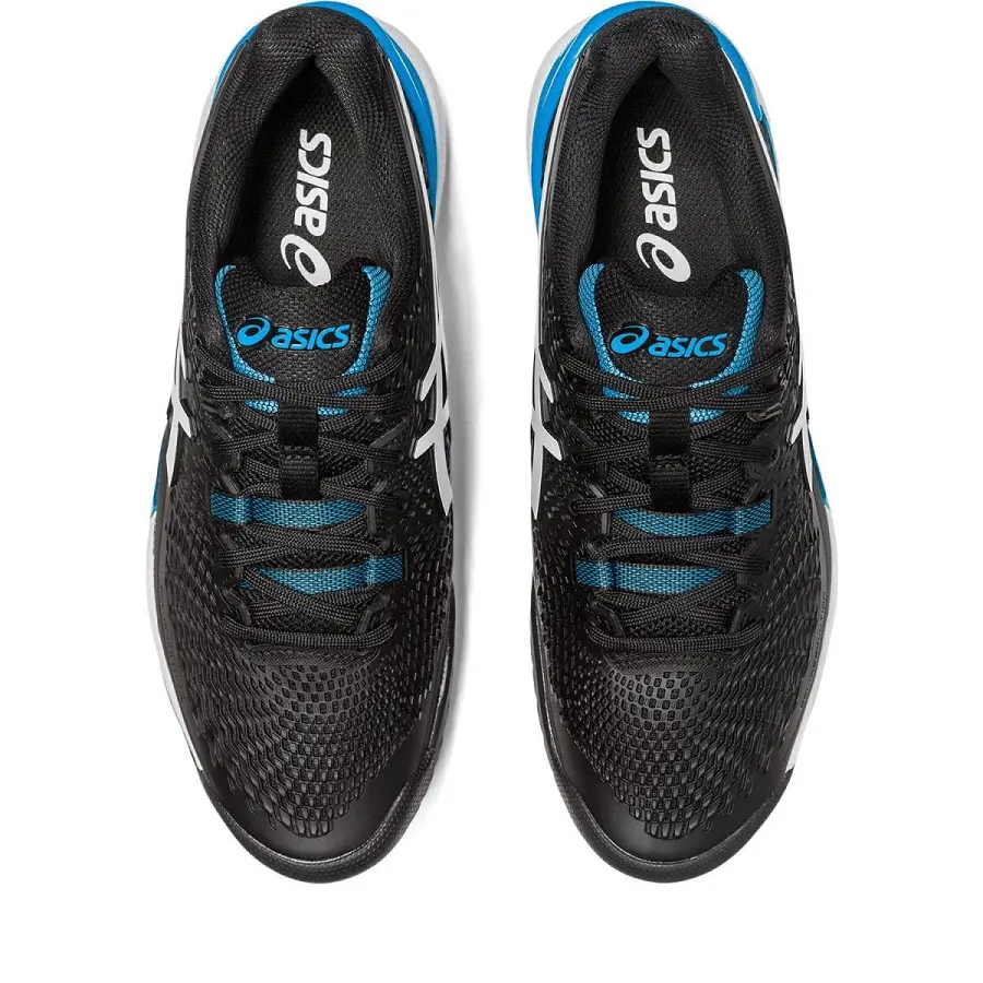 Giày Asics Tennis Gel Resolution 9 'Black White' 1041A330-001 - Ảnh 4