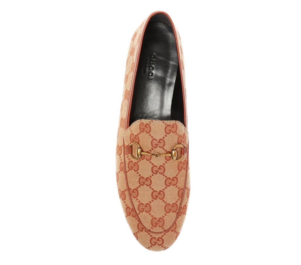 Giày Gucci Women's Jordaan Loafers 19SS 431467-KY980-8378 - Ảnh 4