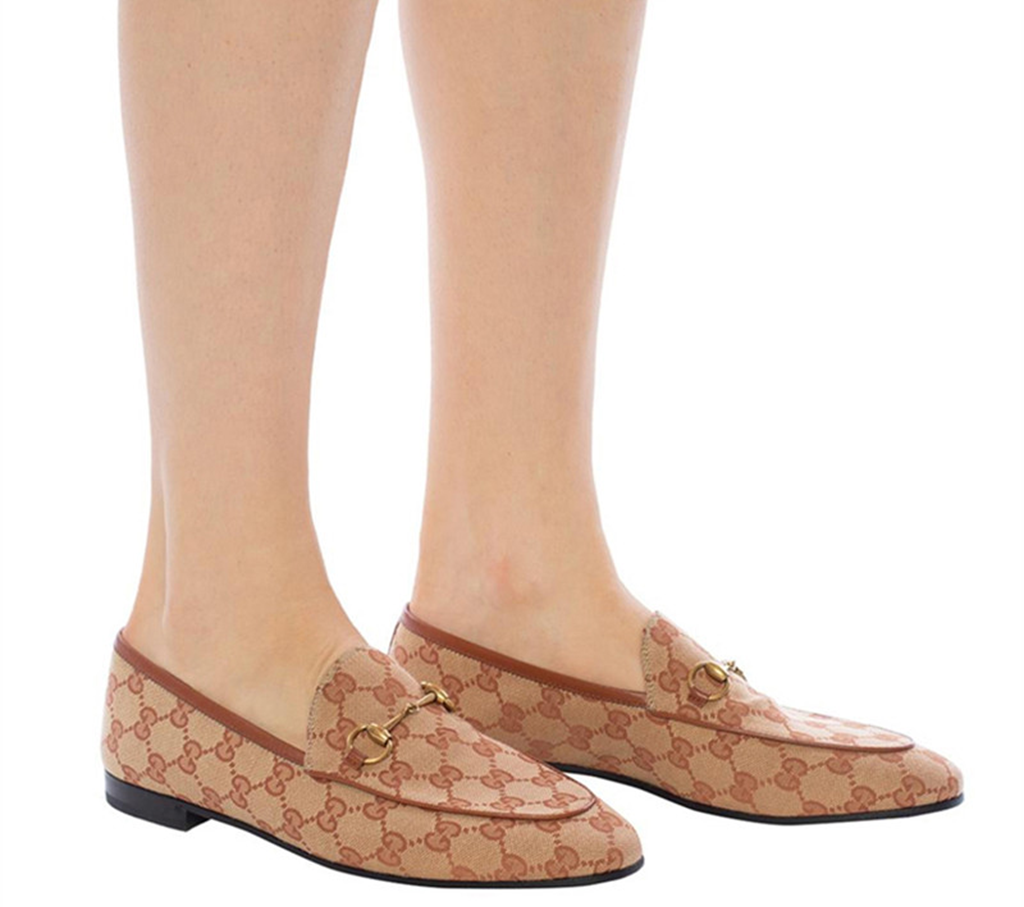 Giày Gucci Women's Jordaan Loafers 19SS 431467-KY980-8378 - Ảnh 2