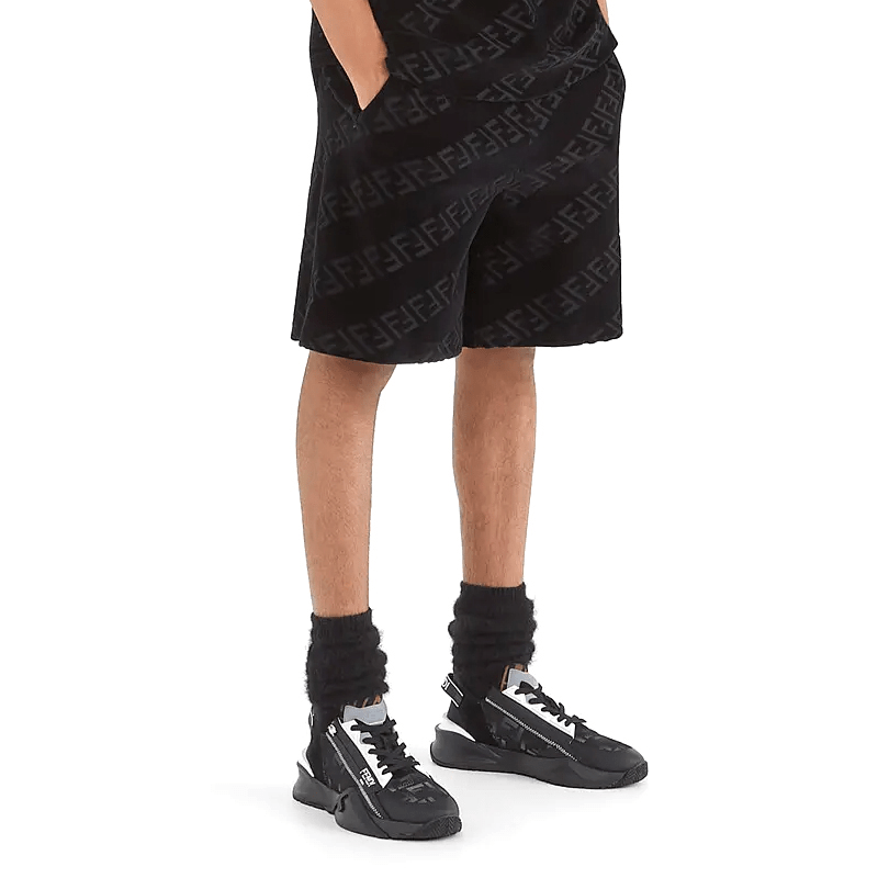 Giày Fendi Flow 'Black Fabric' 7E1392AD78F1ED8 - Ảnh 2