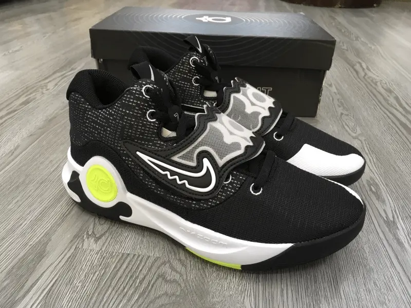 Giày Nike KD Trey 5 X 'Black Volt White' DD9538-007 - Ảnh 4