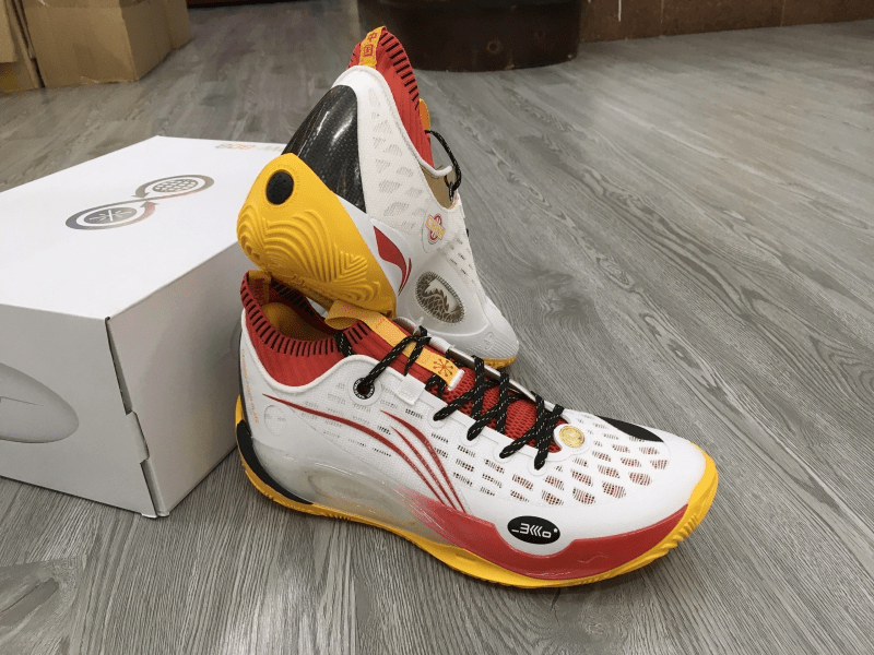 Giày Li-Ning Way of Wade 808 II 2 Ultra Boom “Team China” Away PE ABAS113-8 - Ảnh 4