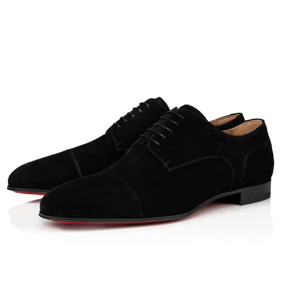 Giày Christian Louboutin Surcity 'Black Calf' 3220234BK01 - Ảnh 3
